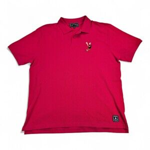 LUSA XXL Big & Tall Polo Shirt Lacrosse Embroidered Player